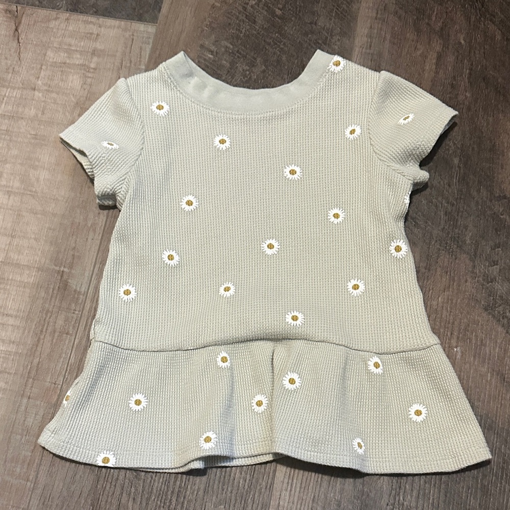 Cat & Jack toddler Floral Peplum Top